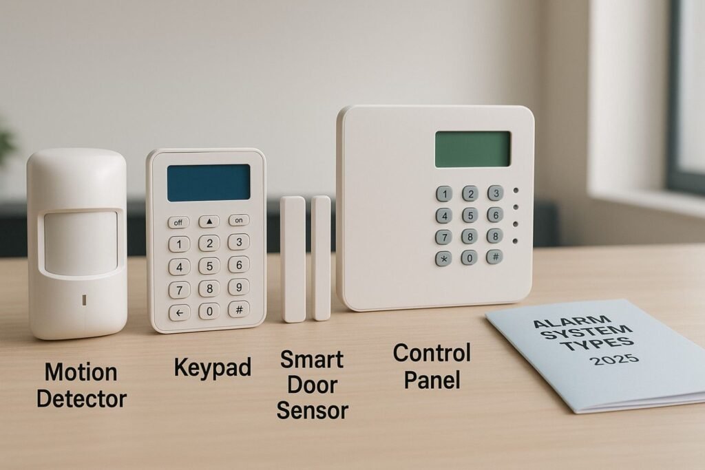 types of alarm systems explained