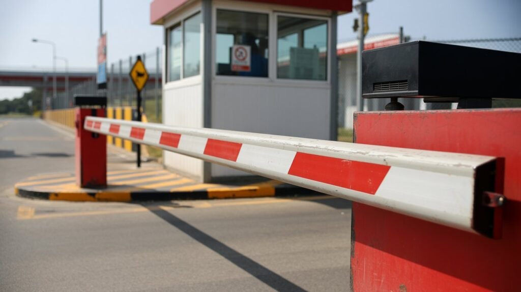 gate barrier access control Dubai