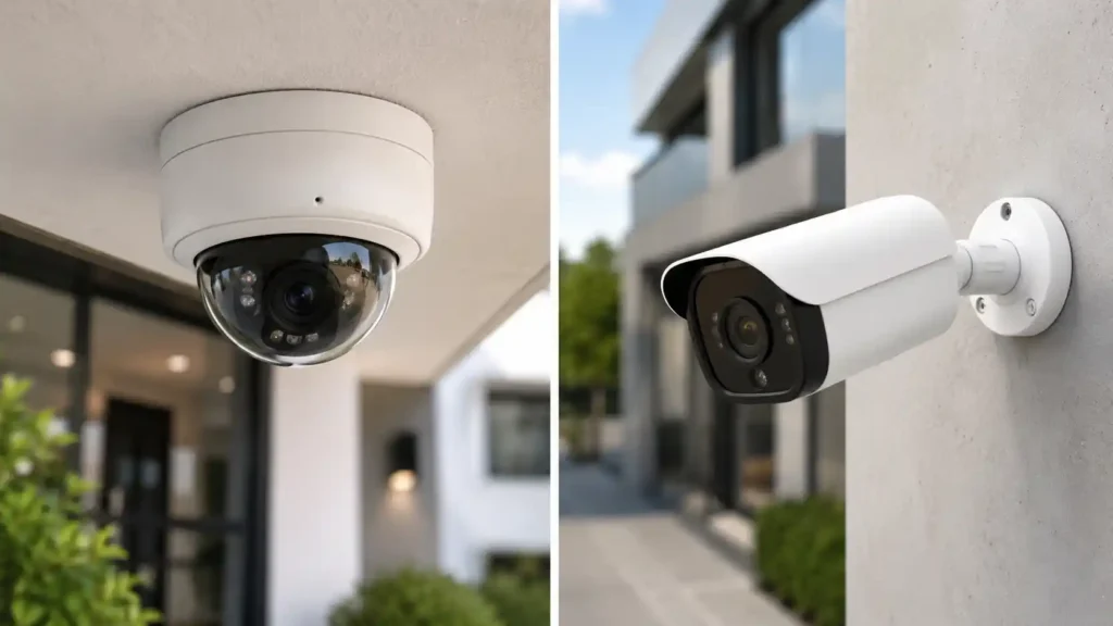 Dome vs Bullet CCTV Camera