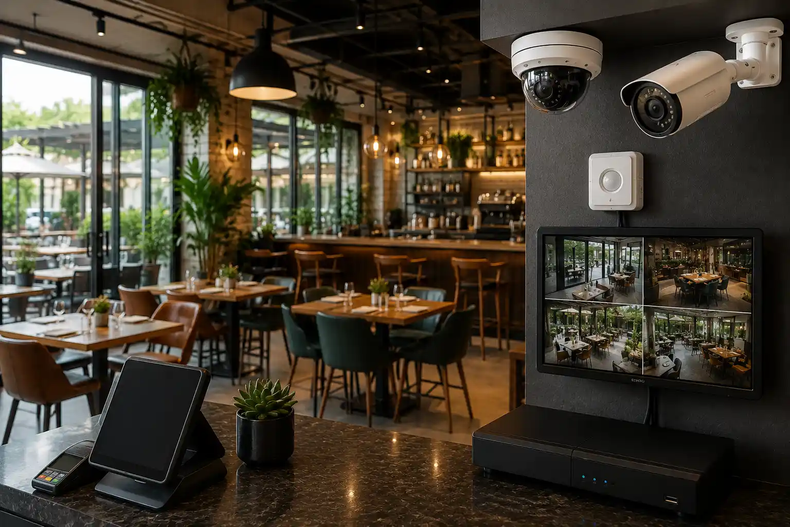Best Security Setup for Restaurants & Cafes